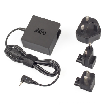 Interchangable Plug Adaptateur pour ordinateur portable Chargeur mural pour Asus 19V 2.37A